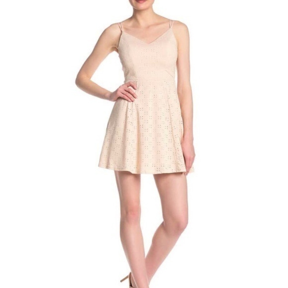 NWT Love, Nickie Lew Blush Pink Skater Cami Dress